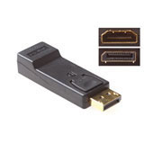Advanced cable technology Conversion adapter DisplayPort male - HDMI A femaleConversion adapter DisplayPort male - HDMI A female (AB3985)